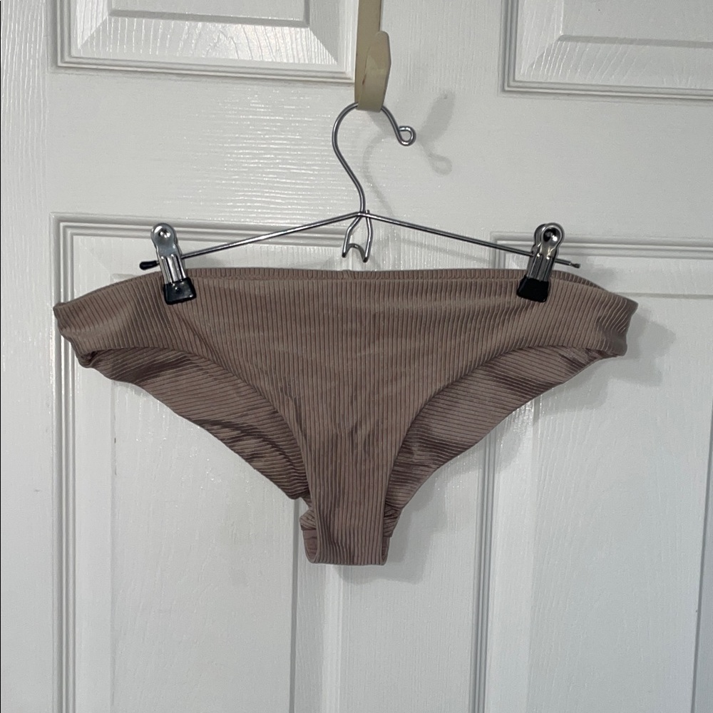 aerie Ribbed Cheeky Bikini Bottoms